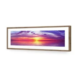 Amazing Sky (long) 13 Amazing Sky (long) -WALL ART DESGIN SALE amazing sky long acrylic glass with border natural frame 90x30cm 456713