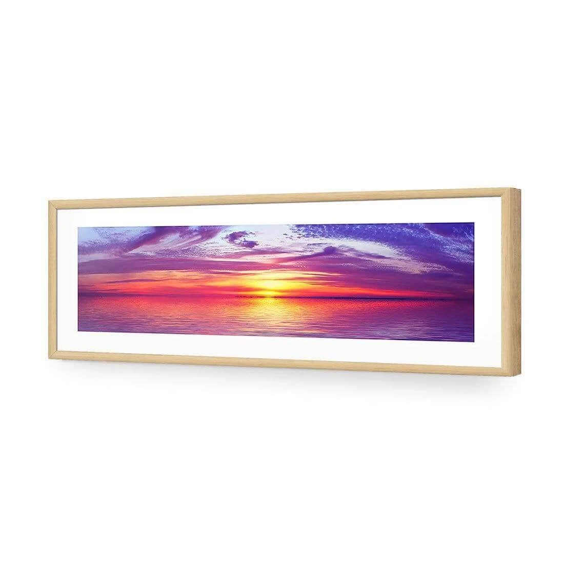 Amazing Sky (long) Amazing Sky (long) -WALL ART DESGIN SALE amazing sky long acrylic glass with border oak frame 90x30cm 905812