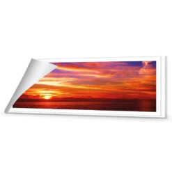 Amazing Sunset (long) 8 Amazing Sunset (long) -WALL ART DESGIN SALE amazing sunset long canvas rolled canvas 60x20cm 269552