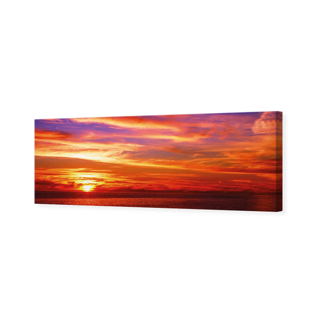Amazing Sunset (long) Amazing Sunset (long) -WALL ART DESGIN SALE amazing sunset long canvas stretched canvas 60x20cm 524681