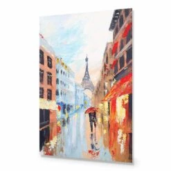 Amour En Pluie Acrylic Print Art -WALL ART DESGIN SALE amour en pluie acrylic glass art without border no frame 45x30cm 443170