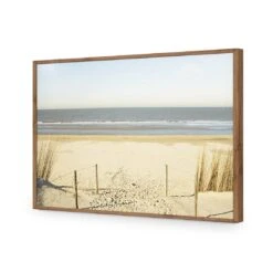 An Empty Beach -WALL ART DESGIN SALE an empty beach acrylic glass no border natural frame 45x30cm 712450