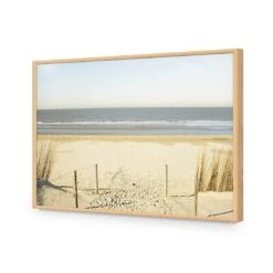 An Empty Beach -WALL ART DESGIN SALE an empty beach acrylic glass no border oak frame 45x30cm 553592