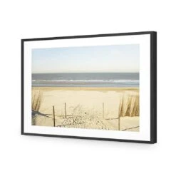 An Empty Beach -WALL ART DESGIN SALE an empty beach acrylic glass with border black frame 45x30cm 601584