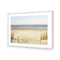 An Empty Beach -WALL ART DESGIN SALE an empty beach acrylic glass with border white frame 45x30cm 297583