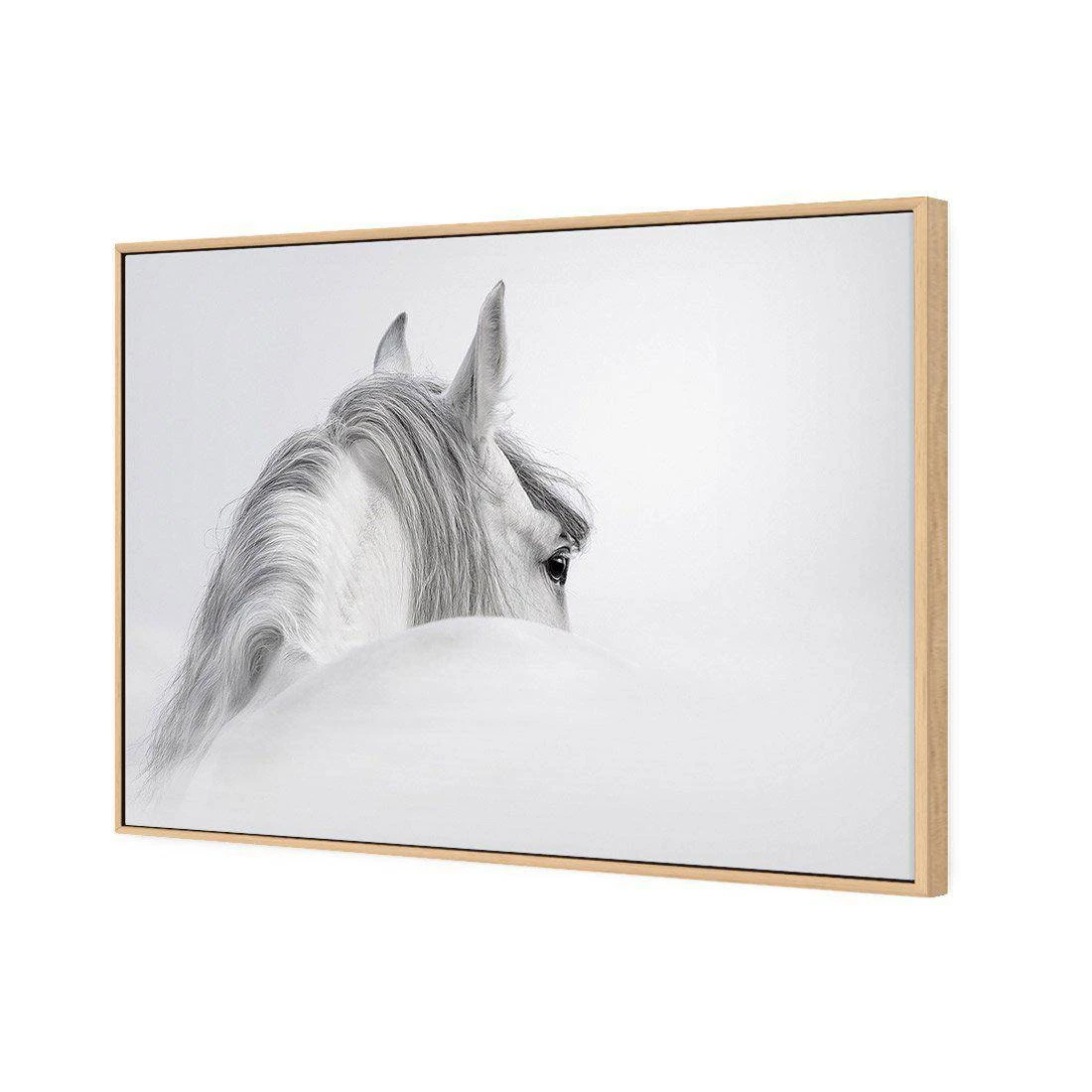 Andalusian Horse In The Mist Canvas Art Andalusian Horse In The Mist Canvas Art -WALL ART DESGIN SALE andalusian horse in the mist canvas art 45x30cm oak frame 106759