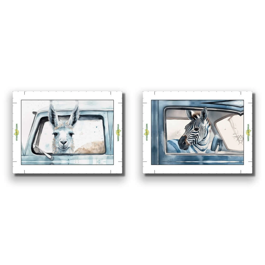 Animal Road Trip Perfect Pair Animal Road Trip Perfect Pair -WALL ART DESGIN SALE animal road trip perfect pair canvas rolled canvas 45x30cm 483045