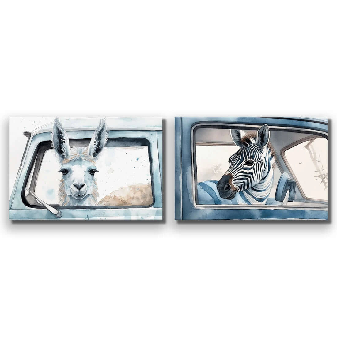 Animal Road Trip Perfect Pair Animal Road Trip Perfect Pair -WALL ART DESGIN SALE animal road trip perfect pair canvas stretched canvas 45x30cm 549519