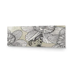 Antique Daffodils (long) -WALL ART DESGIN SALE antique daffodils long acrylic glass no border no frame 90x30cm 576465