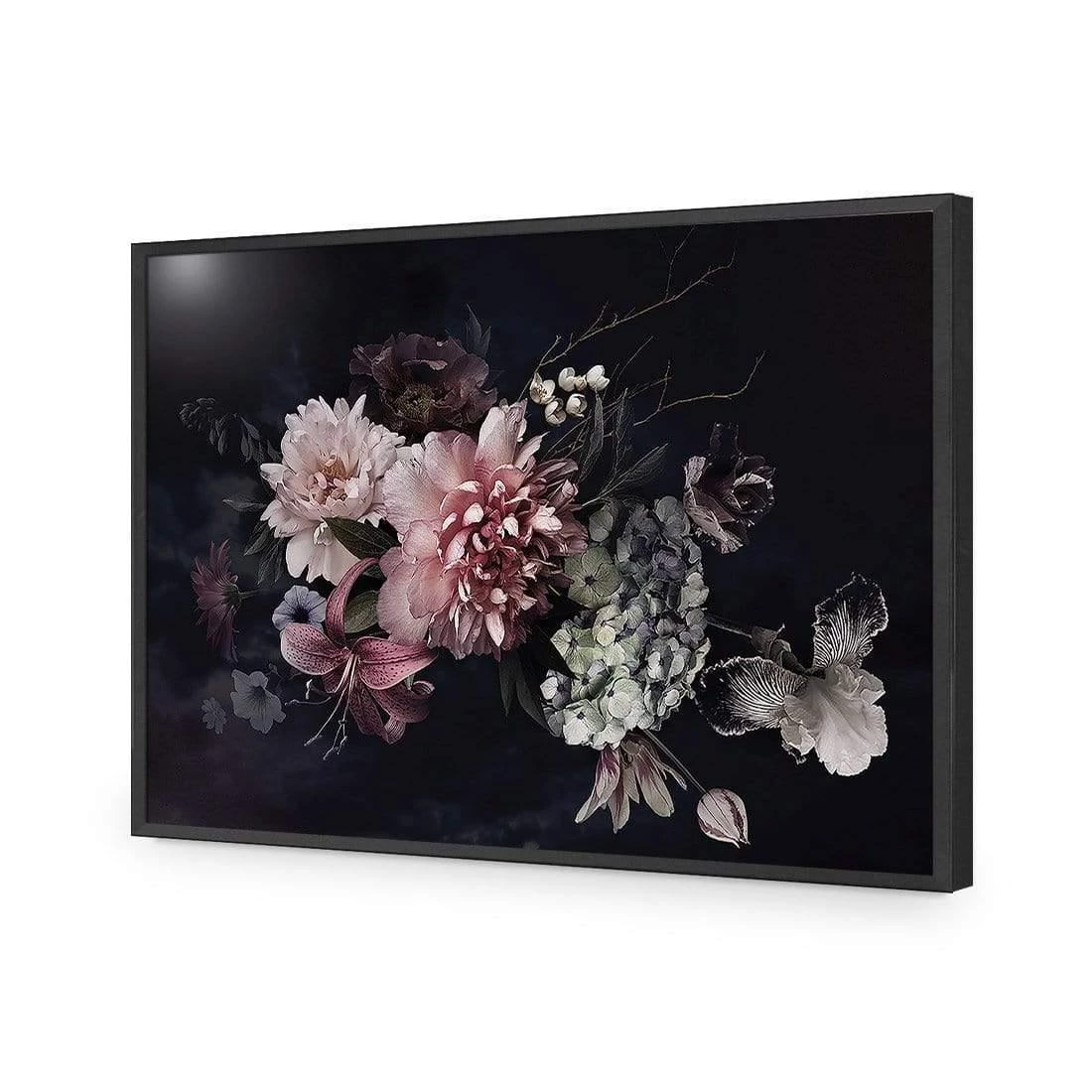 Antique Floral Assemblage II Antique Floral Assemblage II -WALL ART DESGIN SALE antique floral assemblage ii acrylic glass no border black frame 45x30cm 484909