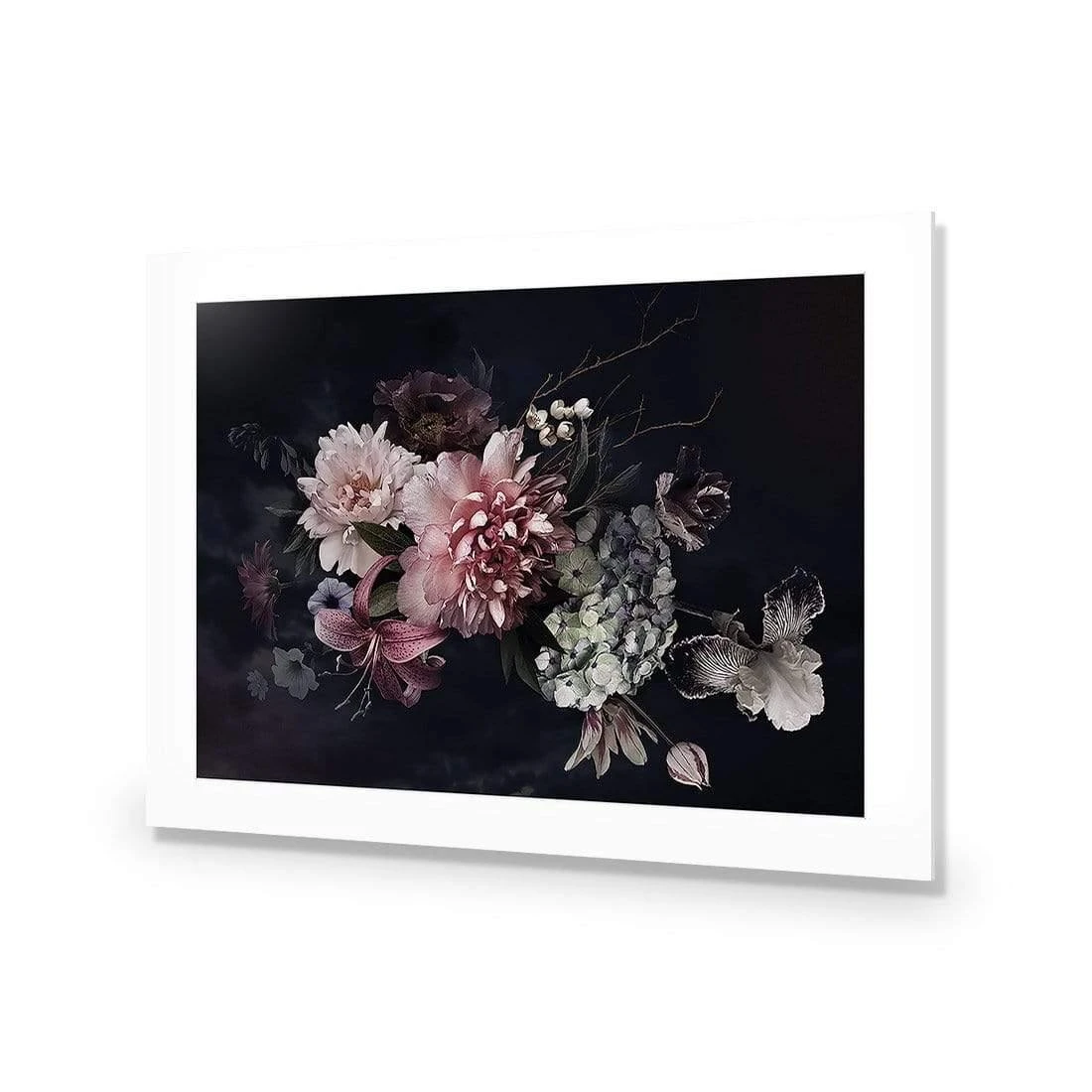 Antique Floral Assemblage II Antique Floral Assemblage II -WALL ART DESGIN SALE antique floral assemblage ii acrylic glass with border no frame 45x30cm 475460