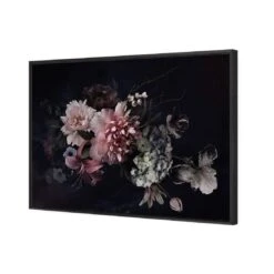 Antique Floral Assemblage II 5 Antique Floral Assemblage II -WALL ART DESGIN SALE antique floral assemblage ii canvas black frame 45x30cm 839575