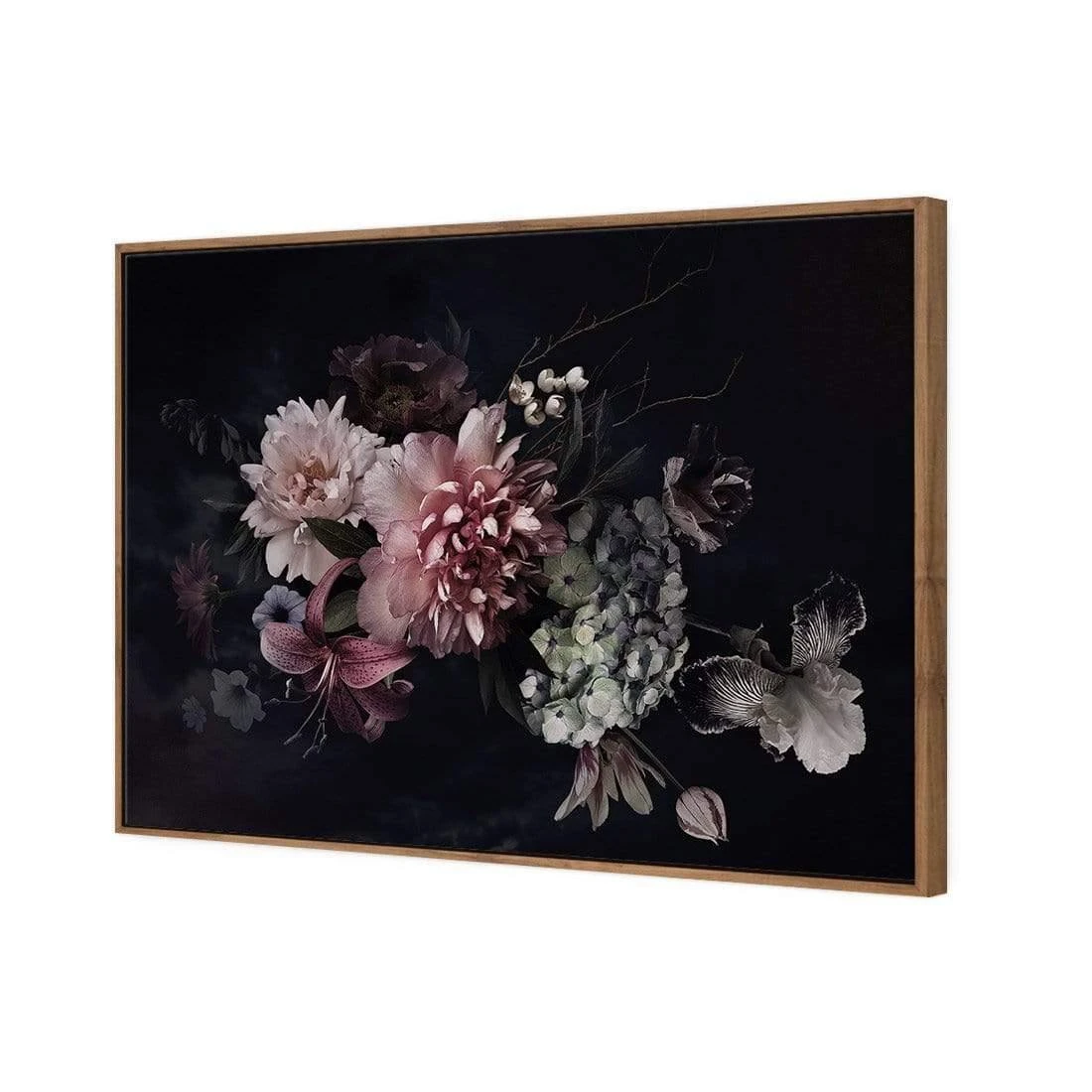 Antique Floral Assemblage II Antique Floral Assemblage II -WALL ART DESGIN SALE antique floral assemblage ii canvas natural frame 45x30cm 923883