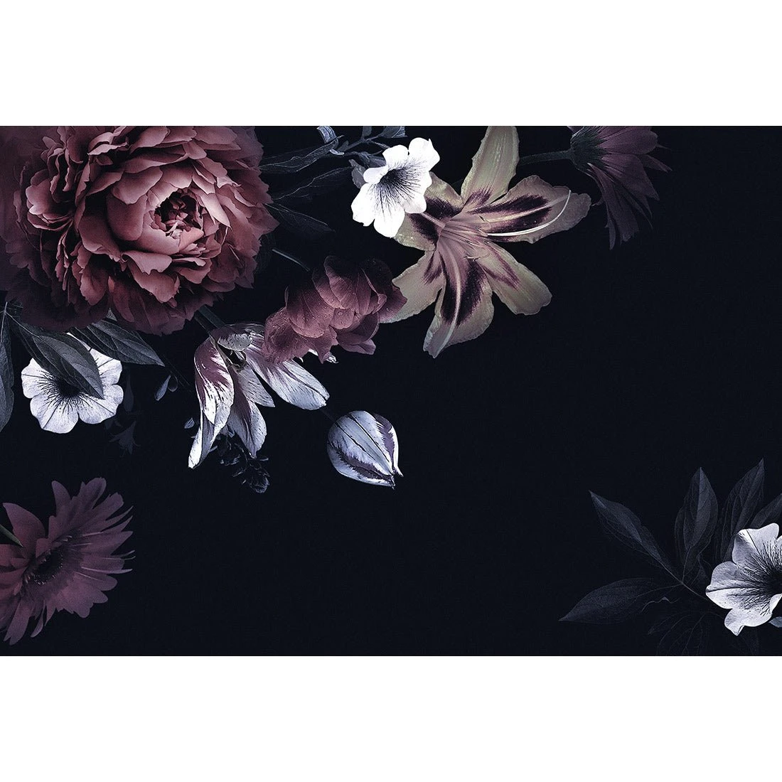 Antique Floral Assemblage Perfect Pair Antique Floral Assemblage Perfect Pair -WALL ART DESGIN SALE antique floral assemblage perfect pair canvas stretched canvas 45x30cm 272978