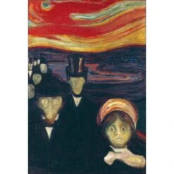 Anxiety By Edvard Munch