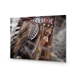 Apache Girl 2 -WALL ART DESGIN SALE apache girl 2 acrylic glass no border no frame 45x30cm 547781