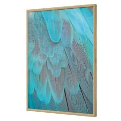 Aqua Flitters 17 Aqua Flitters -WALL ART DESGIN SALE aqua flitters acrylic glass no border oak frame 45x30cm 936762