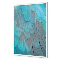 Aqua Flitters 16 Aqua Flitters -WALL ART DESGIN SALE aqua flitters acrylic glass no border white frame 45x30cm 132432