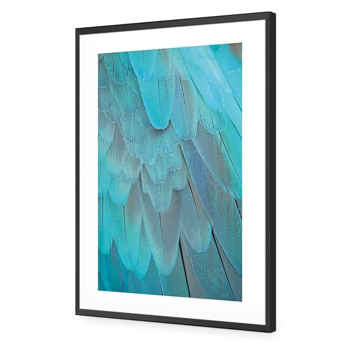 Aqua Flitters Aqua Flitters -WALL ART DESGIN SALE aqua flitters acrylic glass with border black frame 45x30cm 826370