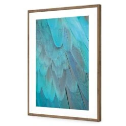Aqua Flitters 13 Aqua Flitters -WALL ART DESGIN SALE aqua flitters acrylic glass with border natural frame 45x30cm 401212