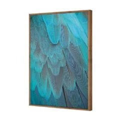 Aqua Flitters 7 Aqua Flitters -WALL ART DESGIN SALE aqua flitters canvas natural floating frame 45x30cm 688661