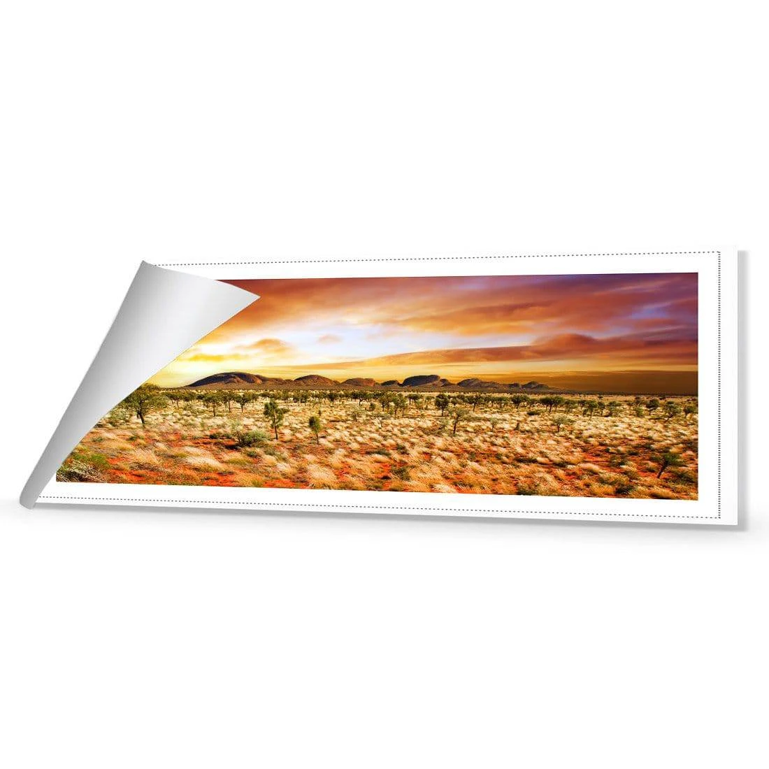 Australian Outback Sunset Canvas Art Australian Outback Sunset Canvas Art -WALL ART DESGIN SALE australian outback sunset canvas art 60x20cm rolled canvas 799403