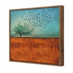 Autumn Migration Canvas Art 6 Autumn Migration Canvas Art -WALL ART DESGIN SALE autumn migration canvas art 30x30cm natural frame 958402