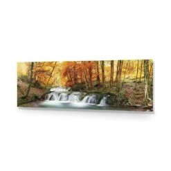 Autumn Waterfalls (long) 14 Autumn Waterfalls (long) -WALL ART DESGIN SALE autumn waterfalls long acrylic glass no border no frame 90x30cm 558182