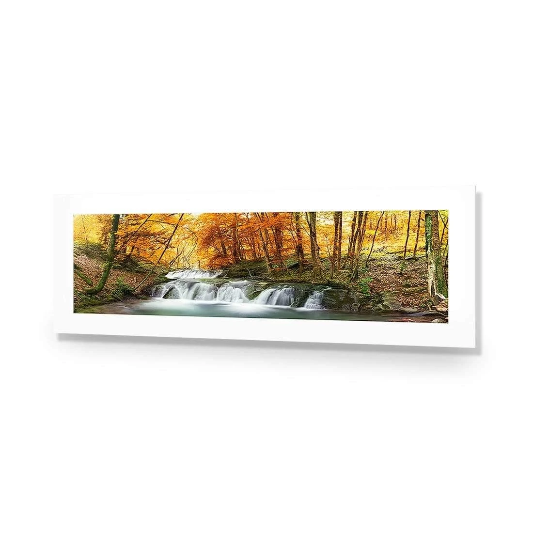 Autumn Waterfalls (long) Autumn Waterfalls (long) -WALL ART DESGIN SALE autumn waterfalls long acrylic glass with border no frame 90x30cm 156845
