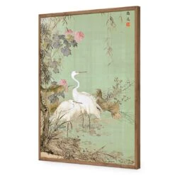 Avian Chinoiserie 2 -WALL ART DESGIN SALE avian chinoiserie 2 acrylic glass no border natural frame 45x30cm 370541