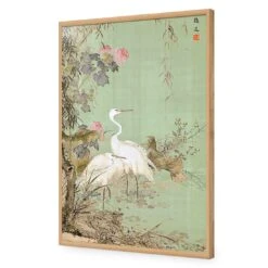 Avian Chinoiserie 2 -WALL ART DESGIN SALE avian chinoiserie 2 acrylic glass no border oak frame 45x30cm 993205