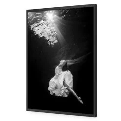 Ballet Submersed II -WALL ART DESGIN SALE ballet submersed ii acrylic glass no border black frame 45x30cm 553202