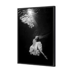 Ballet Submersed II -WALL ART DESGIN SALE ballet submersed ii canvas black floating frame 45x30cm 755969