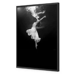 Ballet Submersed III -WALL ART DESGIN SALE ballet submersed iii acrylic glass no border black frame 45x30cm 652218
