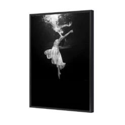 Ballet Submersed III -WALL ART DESGIN SALE ballet submersed iii canvas black floating frame 45x30cm 638101