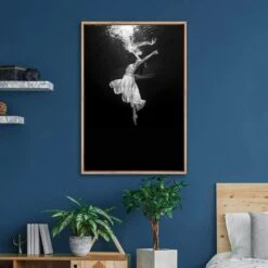 Ballet Submersed III -WALL ART DESGIN SALE ballet submersed iii canvas stretched canvas 45x30cm 928543