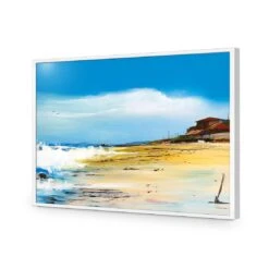 Bar Beach South 16 Bar Beach South -WALL ART DESGIN SALE bar beach south acrylic glass no border white frame 45x30cm 550989