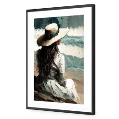 Beach Beauty 10 Beach Beauty -WALL ART DESGIN SALE beach beauty acrylic glass with border black frame 45x30cm 546197