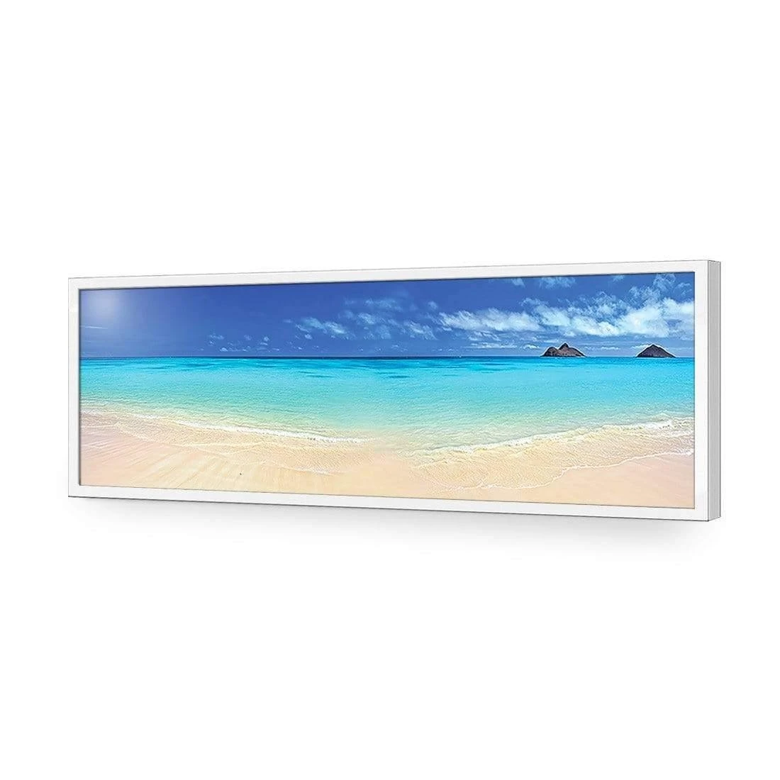 Beach Dream (Long) Beach Dream (Long) -WALL ART DESGIN SALE beach dream long acrylic glass no border white frame 90x30cm 965589