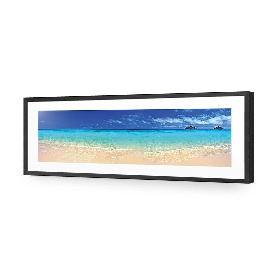 Beach Dream (Long) Beach Dream (Long) -WALL ART DESGIN SALE beach dream long acrylic glass with border black frame 90x30cm 711790