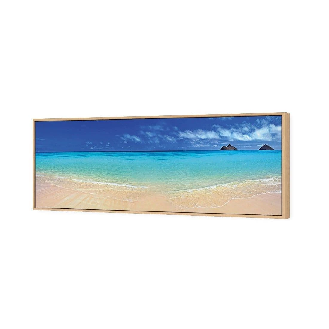 Beach Dream (Long) Beach Dream (Long) -WALL ART DESGIN SALE beach dream long canvas oak frame 60x20cm 426847