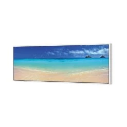 Beach Dream (Long) 5 Beach Dream (Long) -WALL ART DESGIN SALE beach dream long canvas white frame 60x20cm 251124