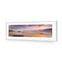 Beach Sunset (long) -WALL ART DESGIN SALE beach sunset long canvas stretched canvas 60x20cm 228905