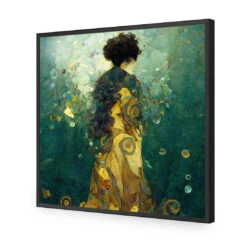 Beauty In The Depths -WALL ART DESGIN SALE beauty in the depths acrylic glass no border black frame 37x37cm 930304