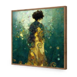 Beauty In The Depths -WALL ART DESGIN SALE beauty in the depths acrylic glass no border natural frame 37x37cm 541033