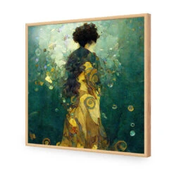 Beauty In The Depths -WALL ART DESGIN SALE beauty in the depths acrylic glass no border oak frame 37x37cm 261849