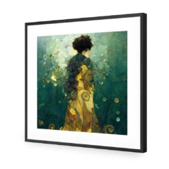Beauty In The Depths -WALL ART DESGIN SALE beauty in the depths acrylic glass with border black frame 37x37cm 128827