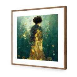 Beauty In The Depths -WALL ART DESGIN SALE beauty in the depths acrylic glass with border natural frame 37x37cm 885613