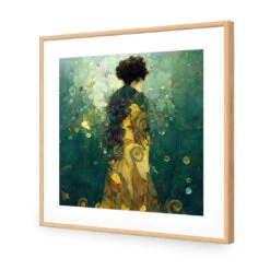 Beauty In The Depths -WALL ART DESGIN SALE beauty in the depths acrylic glass with border oak frame 37x37cm 428610