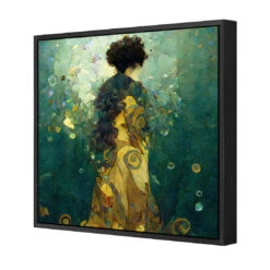 Beauty In The Depths -WALL ART DESGIN SALE beauty in the depths canvas black floating frame 37x37cm 276298